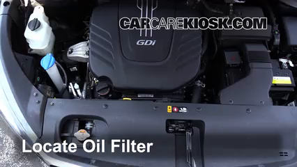 oil kia sorento filter change v6 3l lx